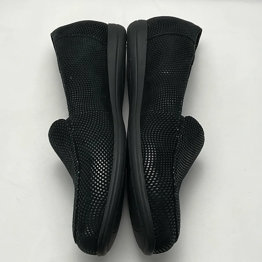 Trotters Black Jenn Mini Dots Loafers Women’s 5.5 #0226‎
